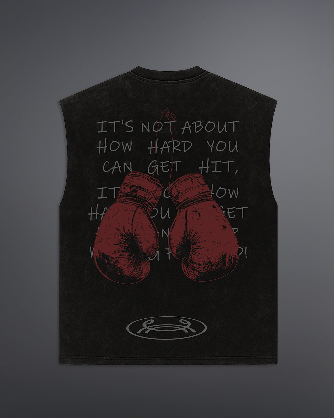 Knockback Vest tank [ACID WASHED]