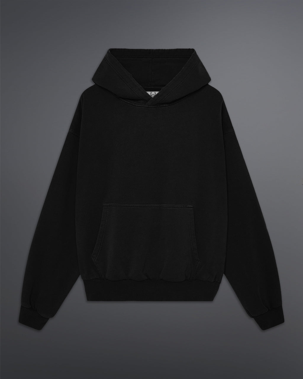 Black Oversized Hoodie
