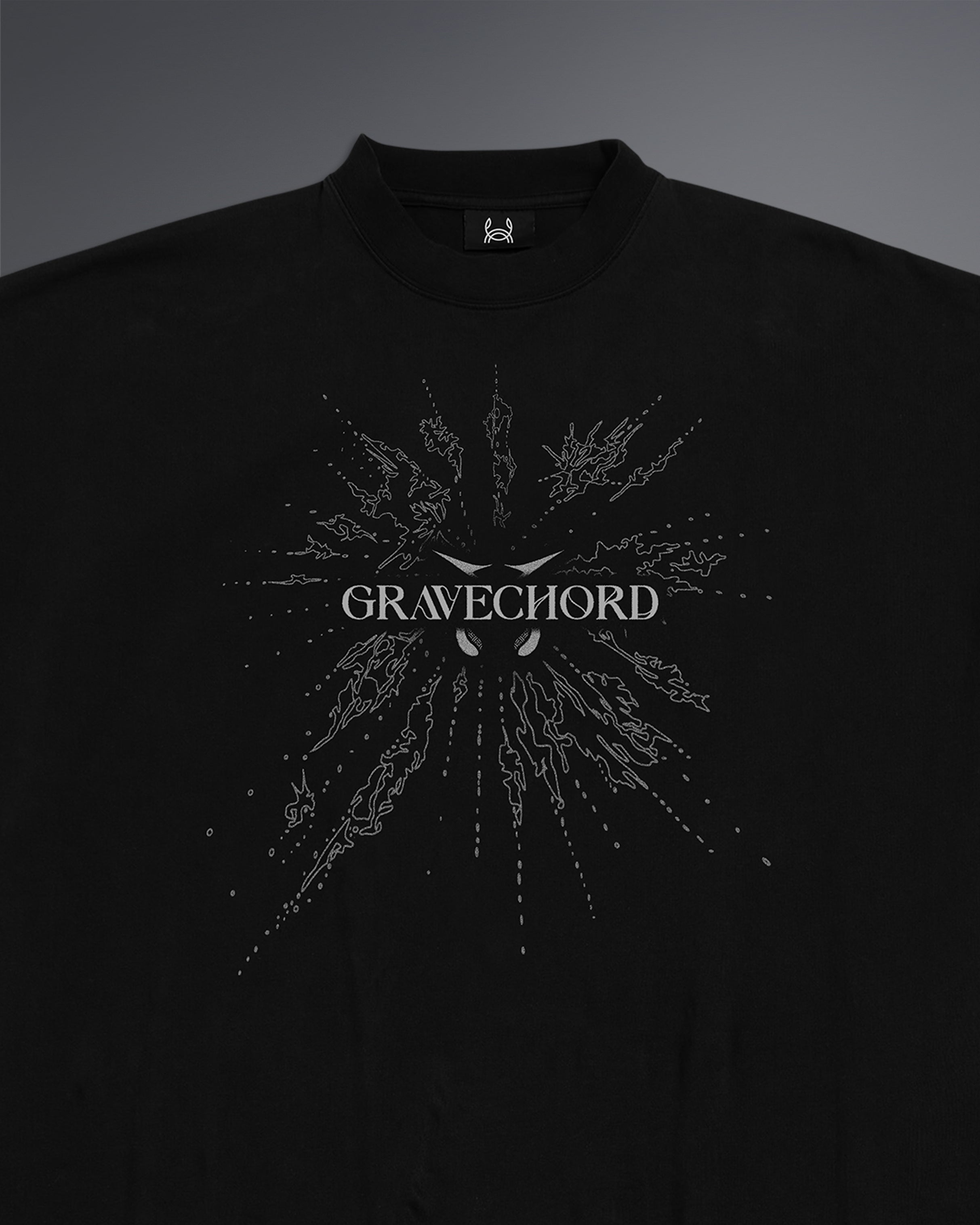 GRAVECHORD Oversized Tee [BLACK]