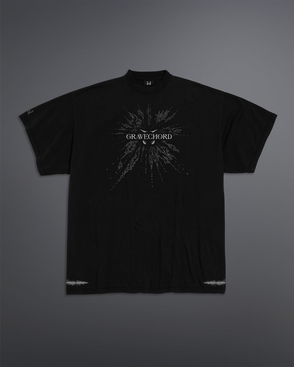 GRAVECHORD Oversized Tee [BLACK]