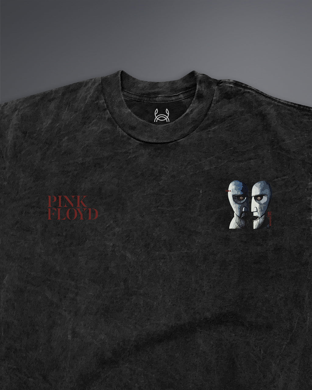 Coming Back To life Oversized Tee [ACID WASHED-SILENT ASH]