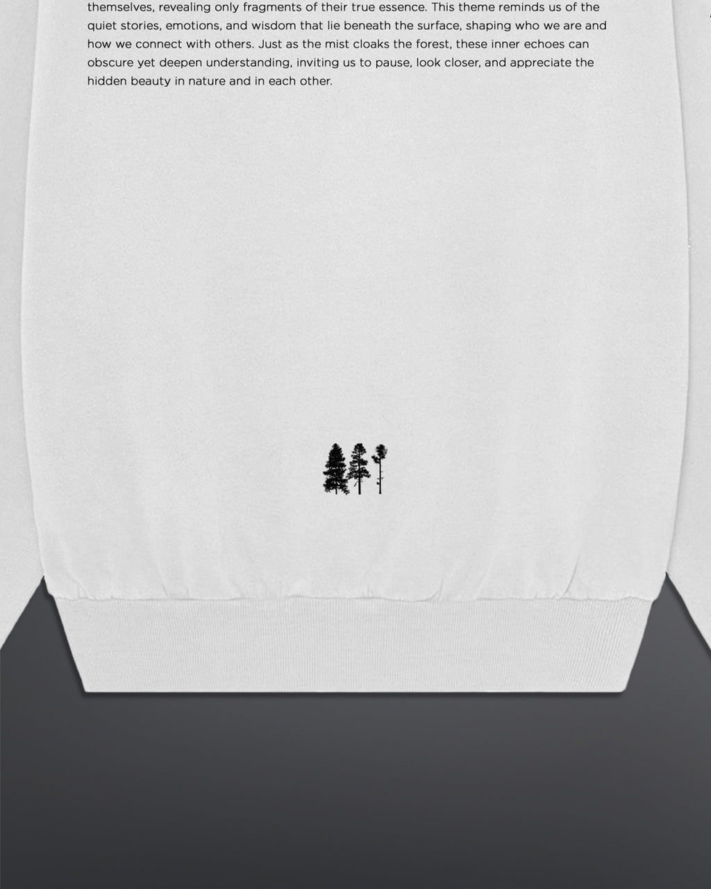 Echoes Of The Mist Oversized Hoodie [Off White]