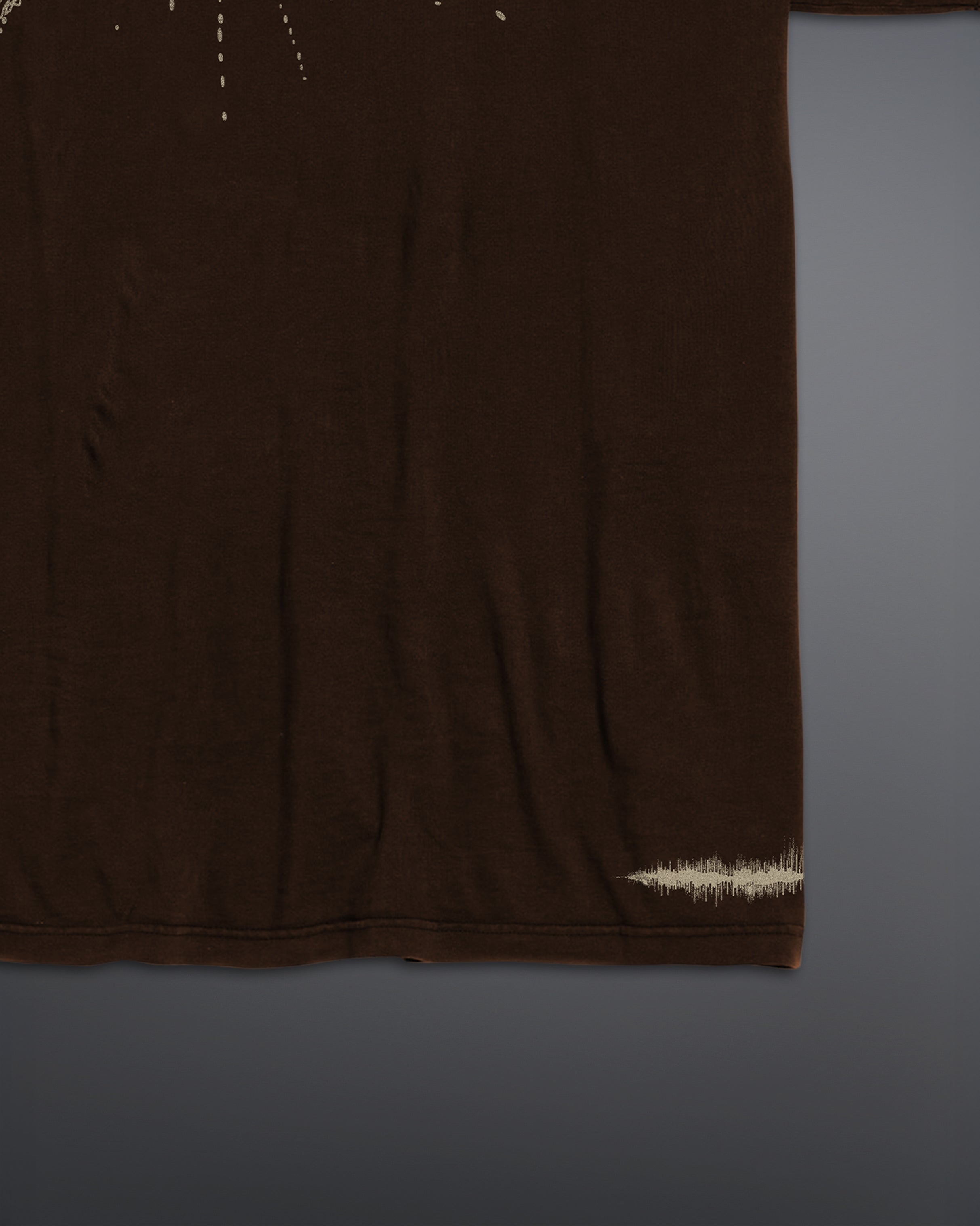 GRAVECHORD Oversized Tee [BROWN]