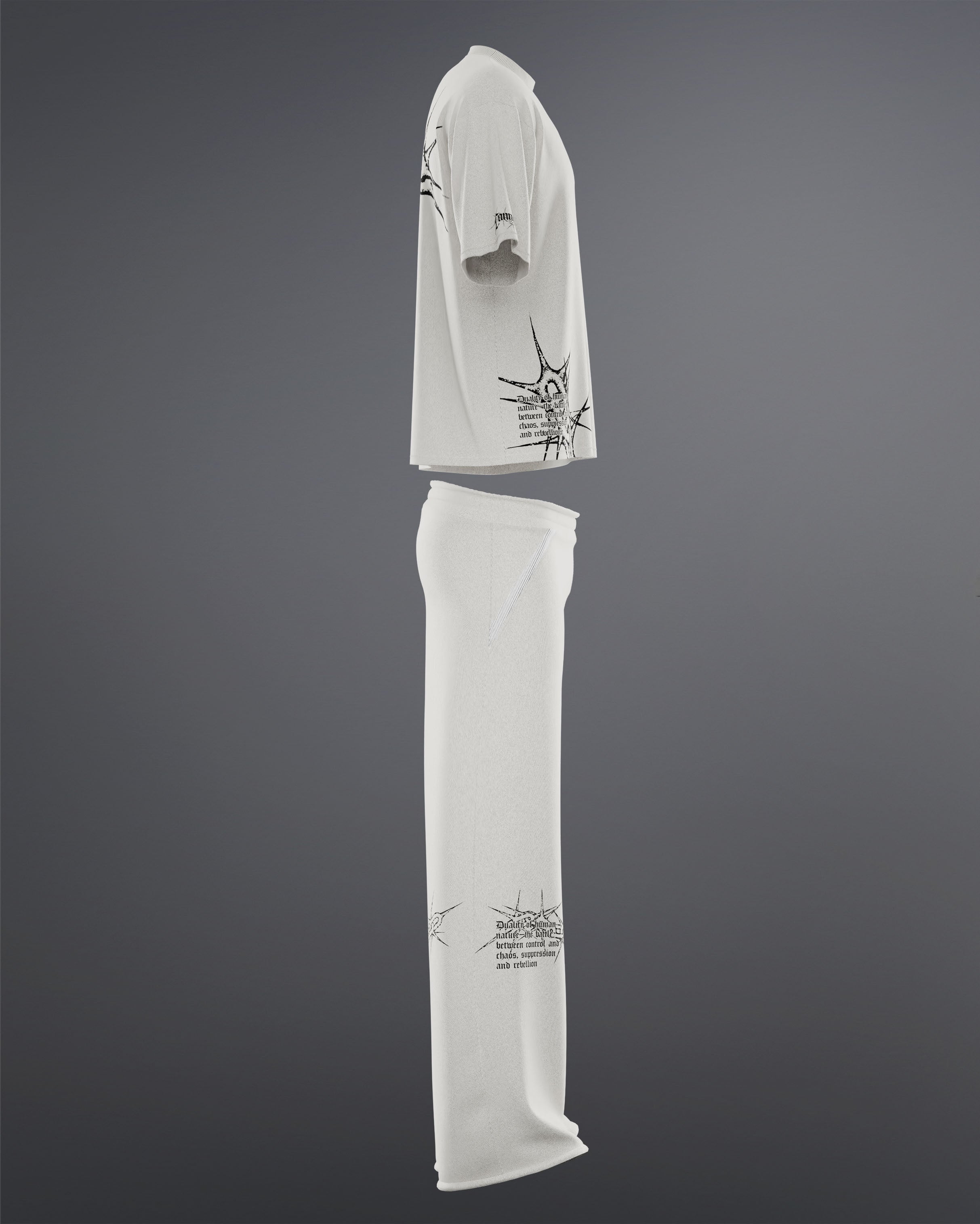 Spiked Cage Set [OFF-WHITE]