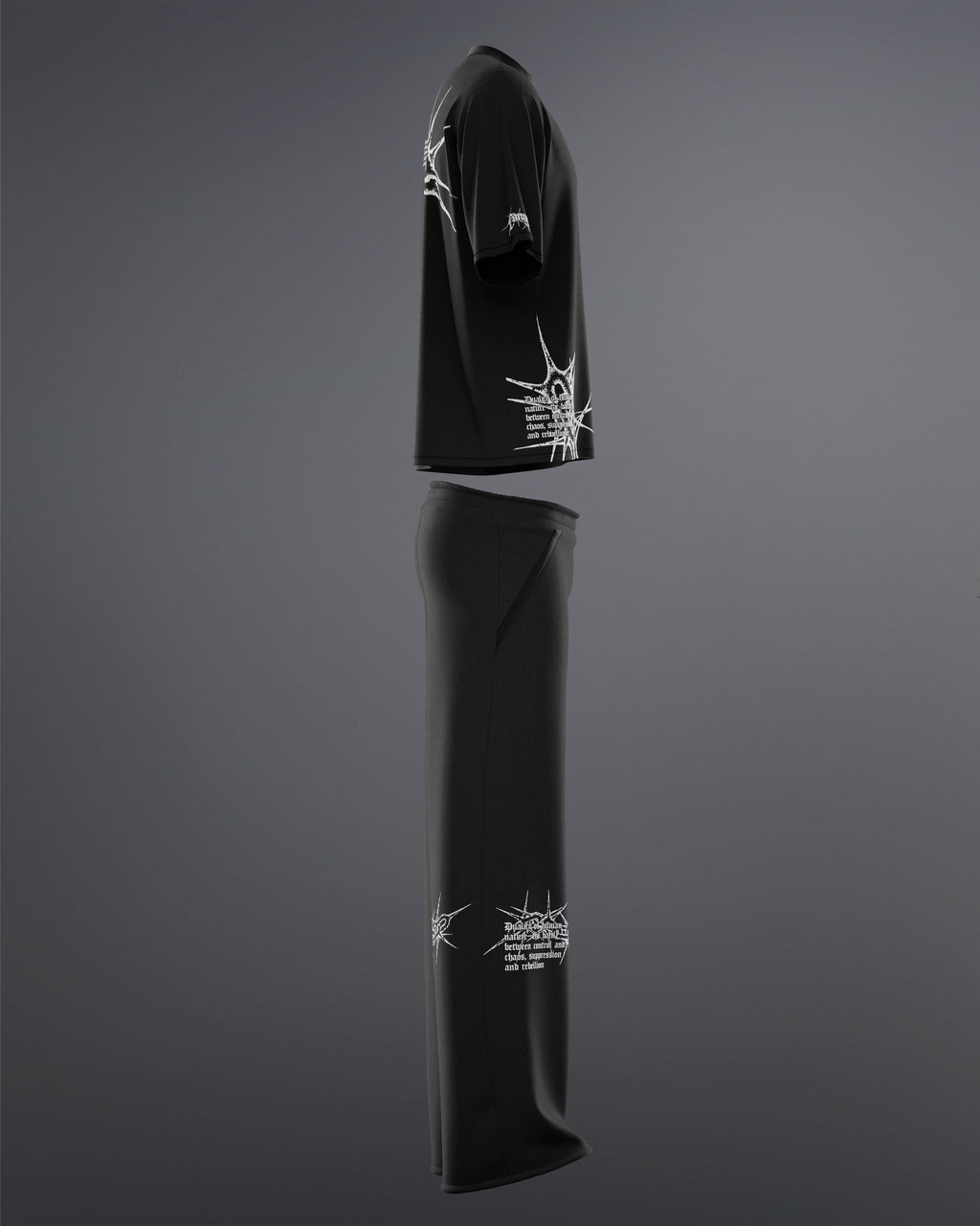 Spiked Cage Set [BLACK]