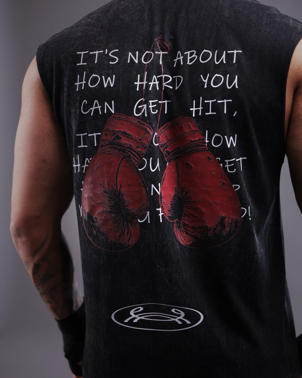 Knockback Vest tank [ACID WASHED]