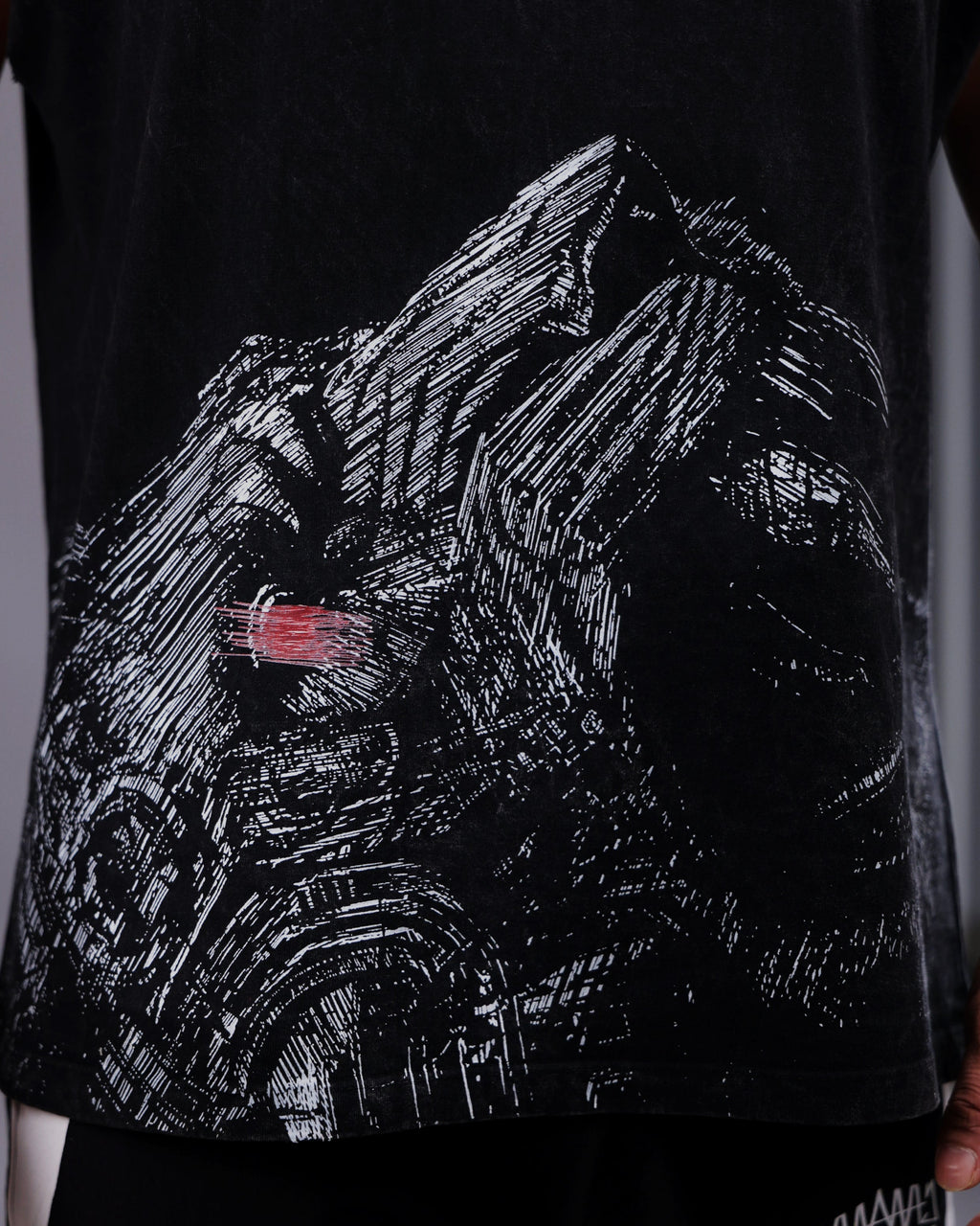 Furry Form Vest Tank [ACID WASHED]